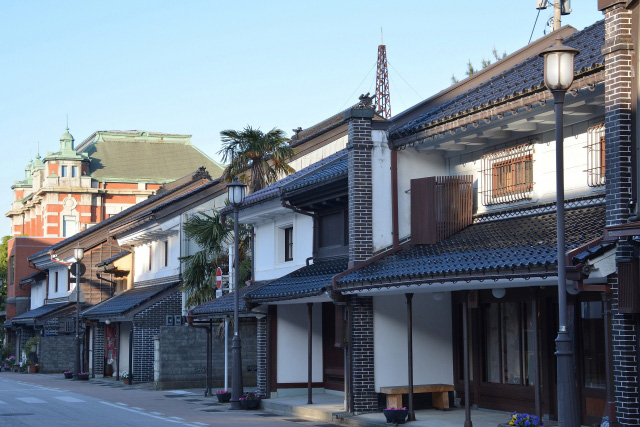 山町筋 土蔵造りの町並み